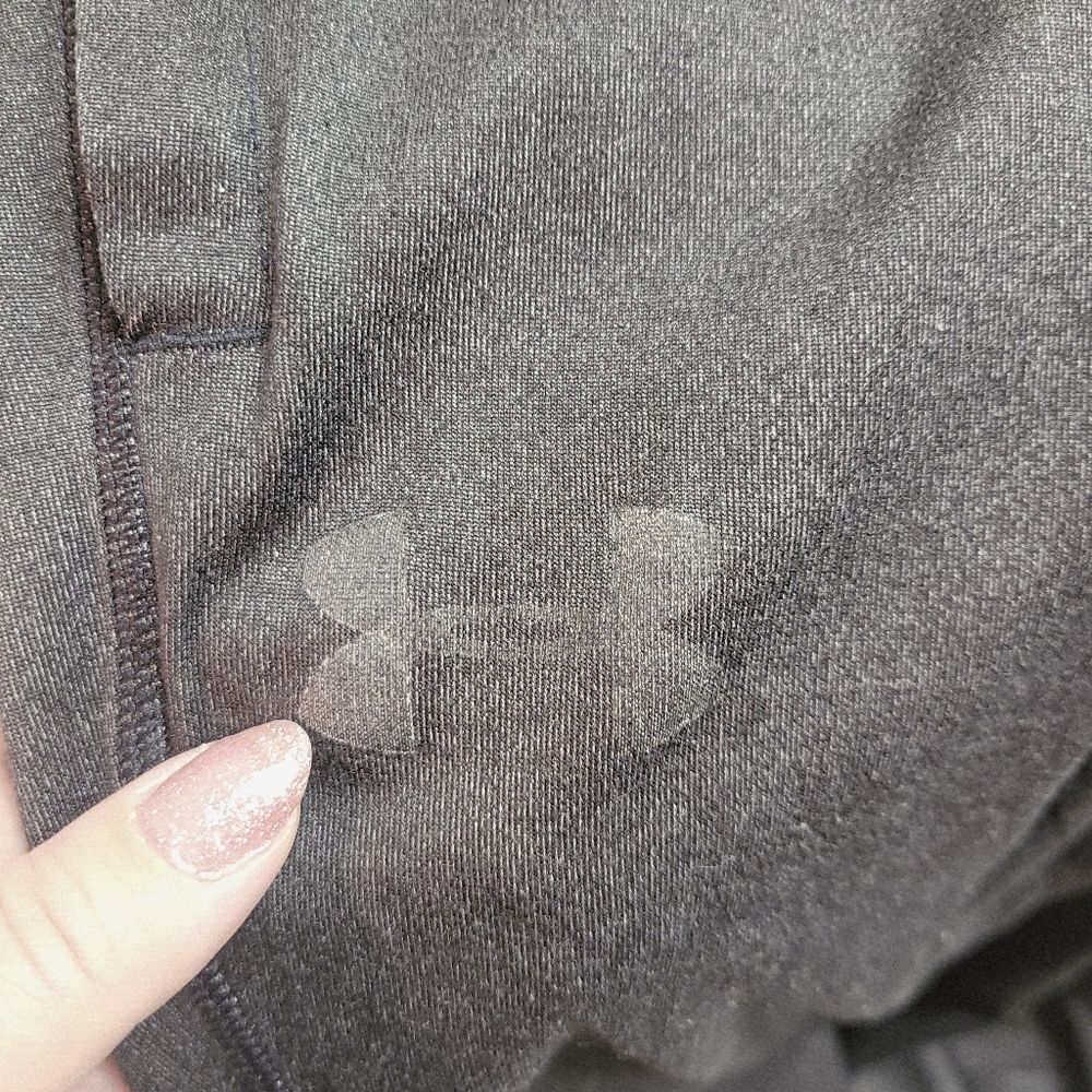 Under Armour Ankle Zipper Grey Joggers - Picture 11 of 12
